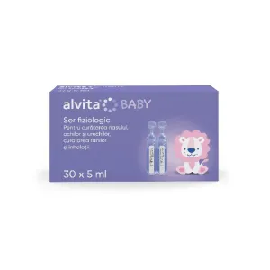 Alvita Baby ser fiziologic, 30 monodoze x 5 ml, Kinetik Solutions