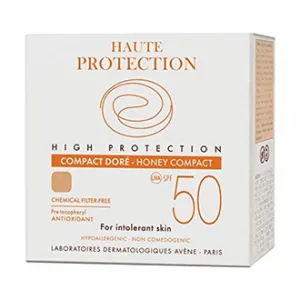 Avene compact Dore-pudra fotoprotectie SPF50, 10 grame, Pierre Fabre Dermo-Cosmetique