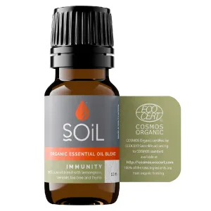 SOiL IMUNITATE - Amestec Uleiuri Esentiale 100% Organic ECOCERT, 10 ml, Innovoris Labs  