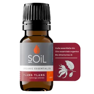 SOiL Ulei Esential Ylang ylang 100% Organic ECOCERT, 10 ml, Innovoris Labs  